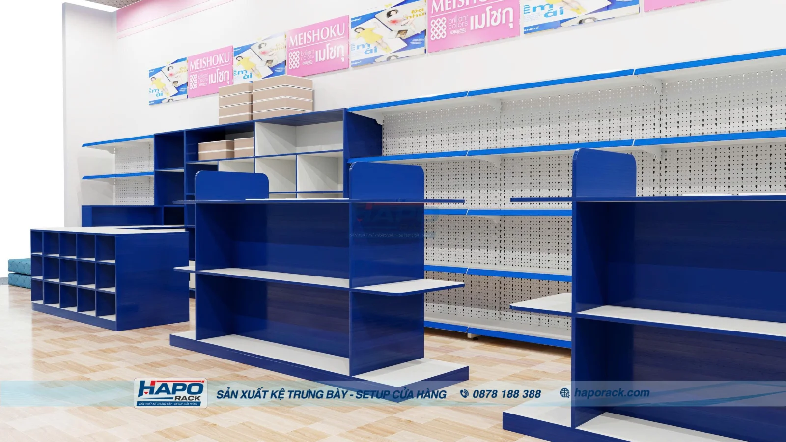 Thiết Kế Cửa Hàng Nhà Thuốc Tại Xã Xuân An TP. HCM