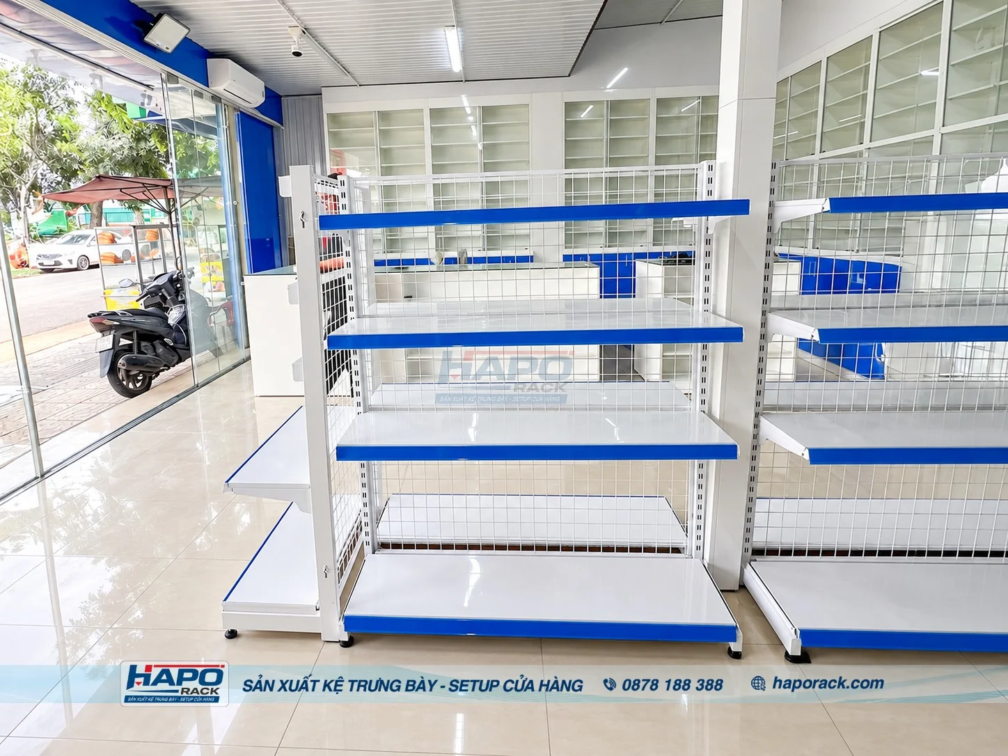 Thiết Kế Quầy Bán Thuốc Tại Xã Phù Mỹ Tây TP. HCM