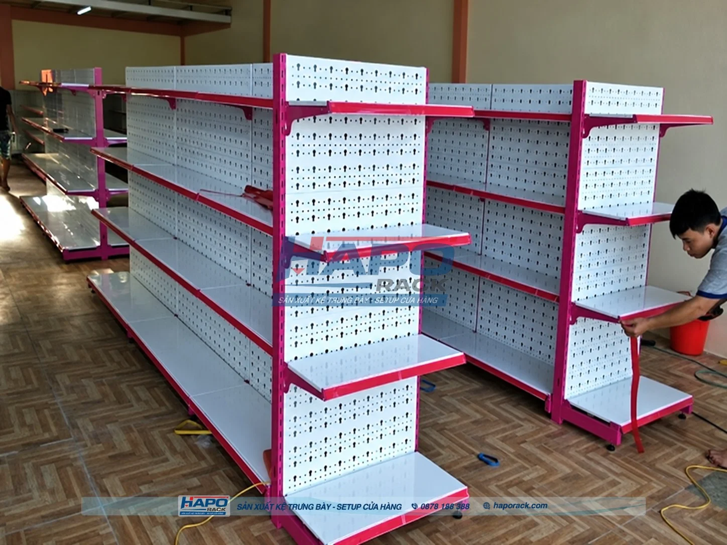 Thiết kế siêu thị mini đẹp hiện đại giúp tối ưu diện tích kinh doanh