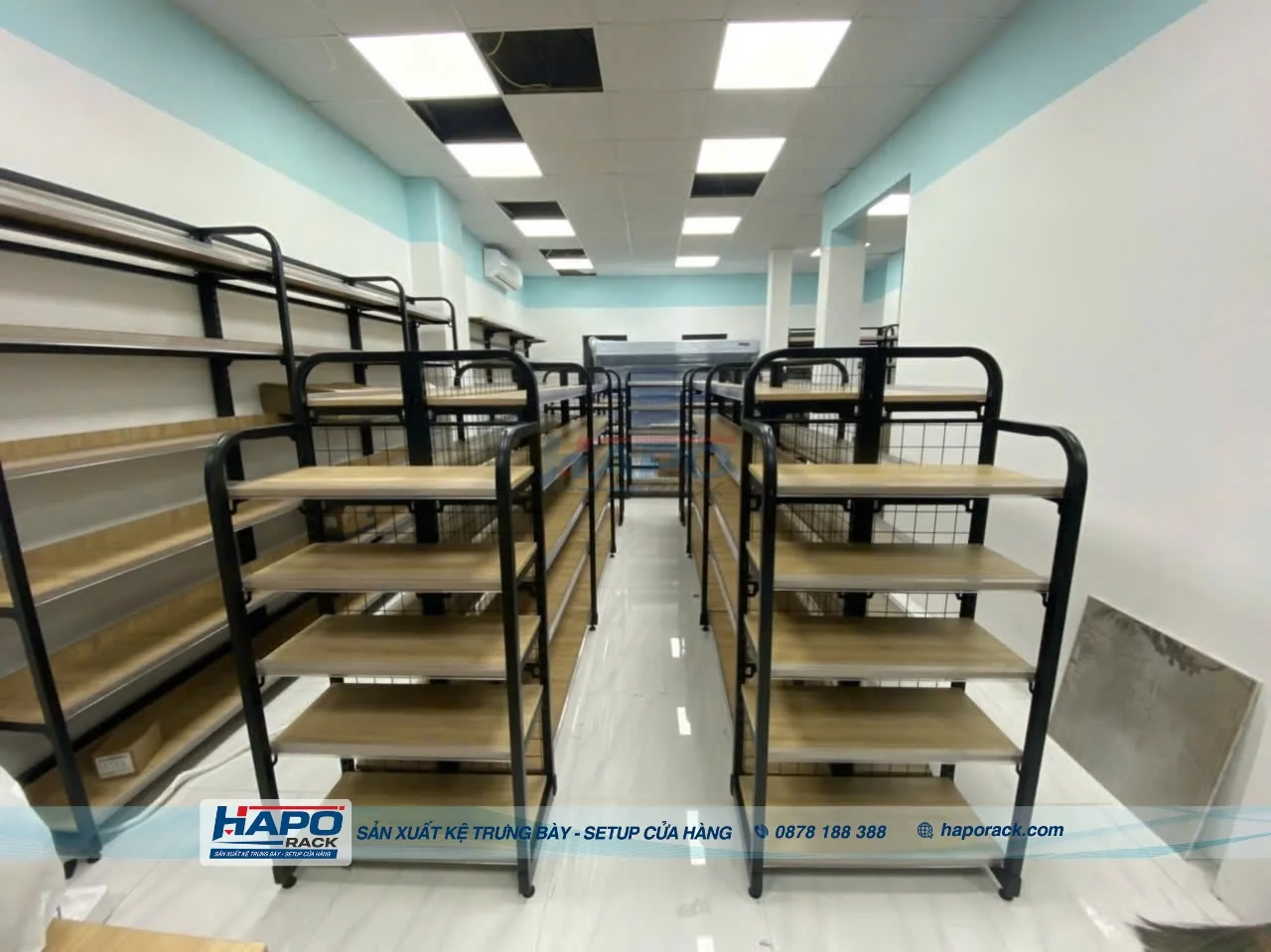 Thiết Kế Và Sản Xuất Kệ Siêu Thị Tại Phường Phú Mỹ TP.HCM