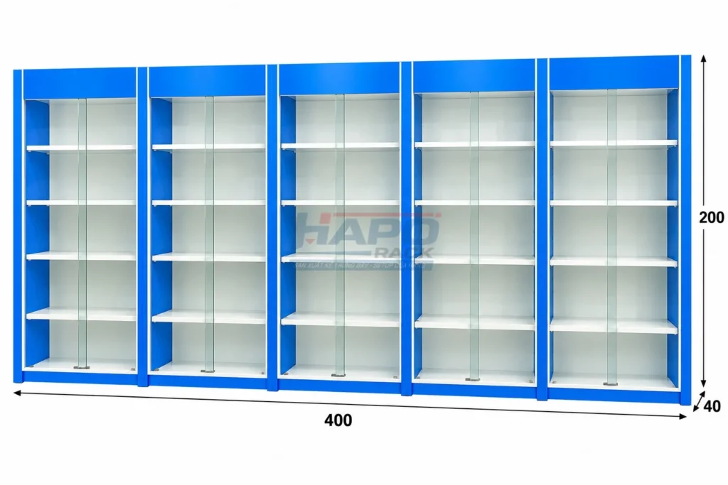 Thông số Kệ Gỗ Trưng Bày Nhà Thuốc
