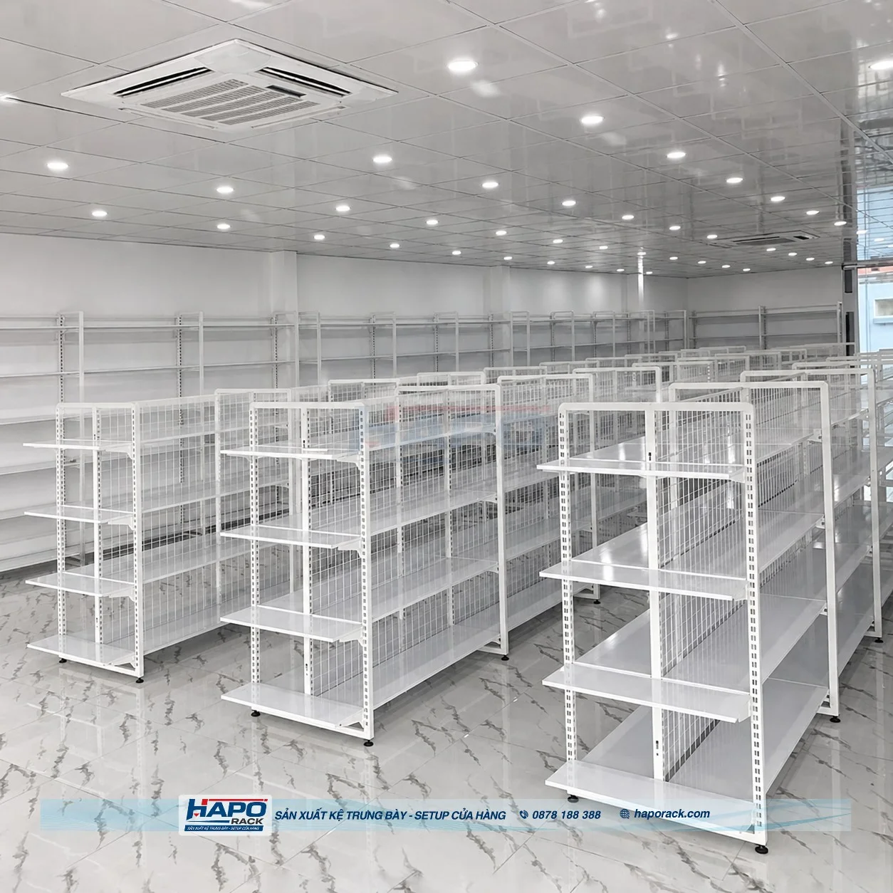 Xưởng Sản Xuất Kệ Siêu Thị Tại Phường Cát Lái TP.HCM Uy Tín