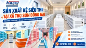 Xưởng Sản Xuất Kệ Siêu Thị Tại Xã Thọ Sơn Đồng Nai Uy Tín, Chuyên Nghiệp